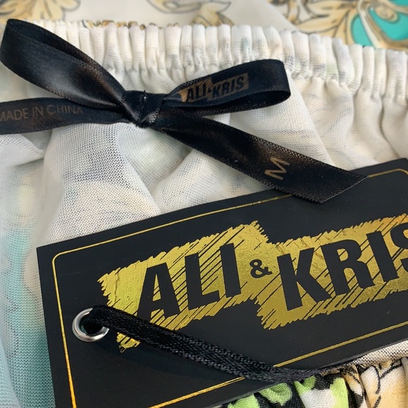 Ali & Kris Strapless High Low Ruffle Mini Dress NWT - Picture 4 of 5